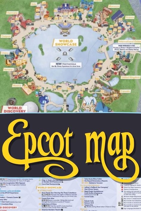 If you are planning a trip to visit EPCOT, you might want to familiarize yourself with the park ahead of your trip. While you can get an EPCOT map at the park entrance, you may want to download it to your phone so you have it when you need it. Epcot Map, Mission Space, Park Entrance, Disney Planning, Planning A Trip, Disney Cruise Line, Disney Vacation, Disney Trip, Disneyland Paris