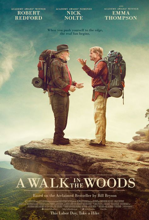 Into The Woods Movie, Tam Film, Bill Bryson, Nick Offerman, Explore Dream Discover, A Walk In The Woods, Septième Art, Emma Thompson, 2015 Movies