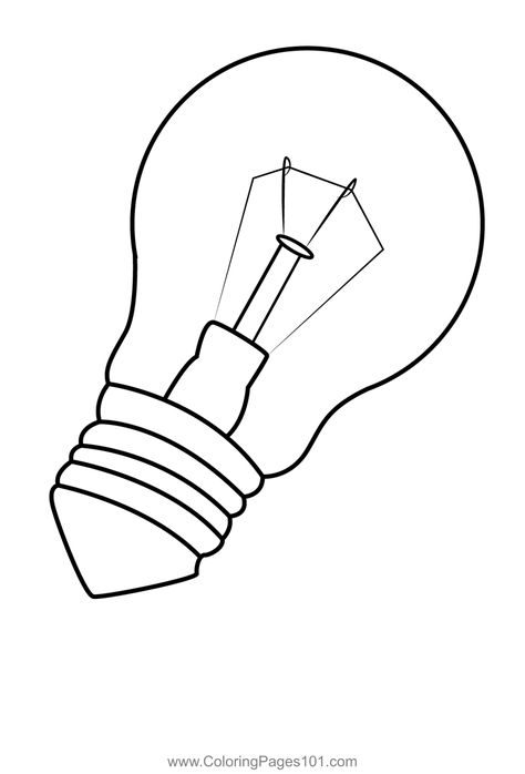 One Bulb Coloring Page Bratz Coloring, Kindergarten Coloring, Moon Coloring Pages, Coloring Pages Printable, Page Ideas, Bright Lights, Bright Light, Free Coloring Pages, Printable Coloring Pages