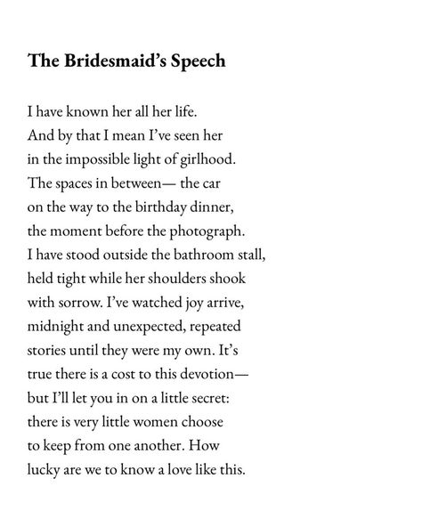 I hear there might be some weddings this spring, although I think I’ll just start doing these speeches at dinner. (from Book 4 🫦) | Instagram Rehearsal Dinner Speech Bridesmaid, Bridesmaid Speech Examples, Speech Bridesmaid, Bridesmaid Speech, Kate Baer, Rehearsal Dinner Speech, Proposal Speech, Speech Quotes, Speech Quote