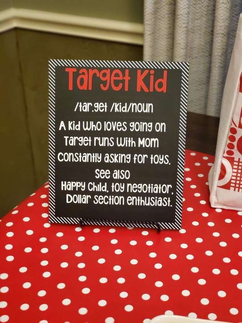 Target Themed First Birthday, Target Birthday Invitation, Target Themed Birthday Party For Kids, Target Birthday Party Theme, Target Themed Birthday Party, Target Birthday Party, Target Birthday, Target Party, Starbucks Birthday Party