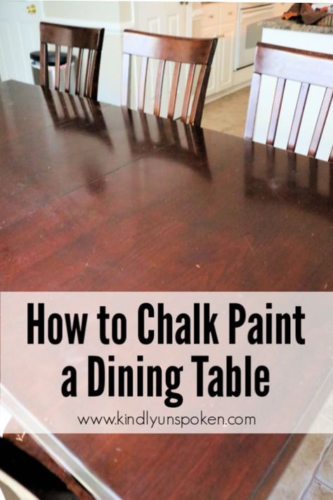 Before And After Table Makeover, White Distressed Dining Table, Dining Table Transformation, Old Table Makeover Diy Projects, Paint Dining Table, Chalk Paint Dining Table, Old Dining Table, Painted Dining Room Table, Chalk Paint Table