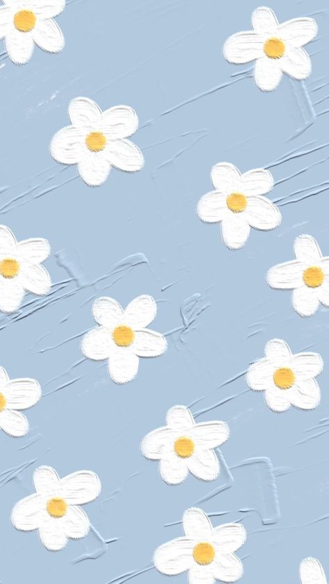 Wallpaper Iphone Pretty, Cute Home Screen Wallpaper, Wallpaper Iphone Boho, Phone Wallpaper Boho, Cute Blue Wallpaper, Floral Wallpaper Iphone, Wallpaper Floral, Wallpaper Doodle, Simple Phone Wallpapers