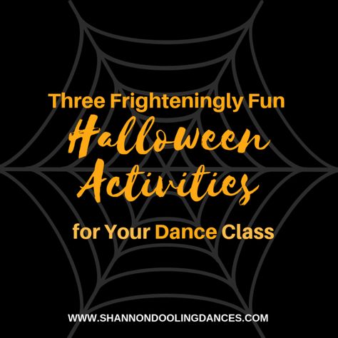 Halloween Dance Class Activities #halloweendance #halloweenlessonplans Halloween Dance Class Ideas, Halloween Ballet Class Ideas, Halloween Dance Class Games, Halloween Dance Games, Halloween Dance Ideas, Dance Class Ideas, Dance Class Games, Ballet Games, Dance Terminology