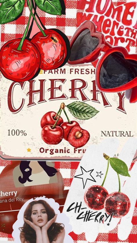 Cherry Wallpaper, Farm Fresh, Natural Organic, Lana Del Rey, Iphone Wallpaper, Cherry