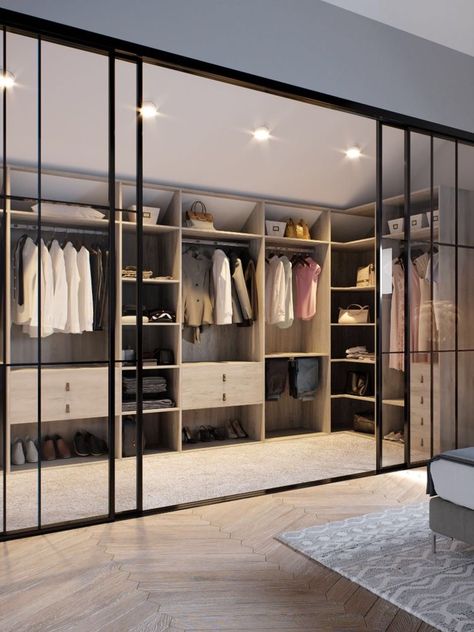 Bakugo X Reader, Dream Closet Design, Closet Design Layout, تصميم داخلي فاخر, Luxury Closets Design, Wardrobe Interior Design, تصميم للمنزل العصري, Wardrobe Room, Closet Remodel