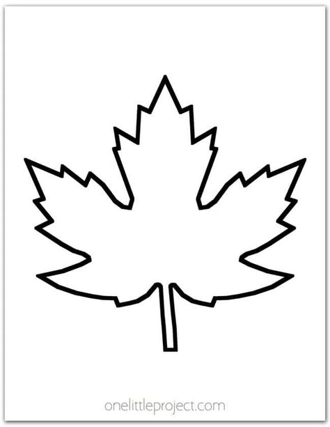 Maple Leaf Template - More than 20 free printable fall leaf template pages to use for fall crafts and activities. Use the leaf outline as a pattern or stencil, or color and decorate them. Great leaf shapes to use for kids crafts! Fall Leaves Outline Printable, Autumn Leaf Clipart, Fall Leaves Cutout Template, Maple Leaf Coloring Page, Leaf Images Free Printable, Leaf Suncatcher Template, Maple Leaf Pattern Free Printable, Fall Leaf Printable, Leaf Outlines Free Printable