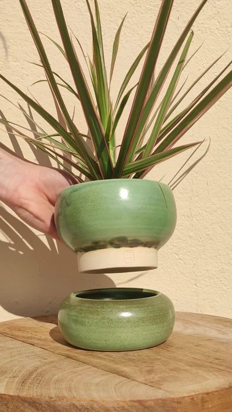 Cami Studio | Let’s get ready for spring! 🌞🌱 Am I the only one that does a spring cleaning to my plants? It’s the perfect time to change their planter a… | Instagram Clay Pot For Plants, Pottery For Garden, Plant Pot Ceramic Ideas, Pottery Pot Ideas, Plant Pot Design Ideas, Ceramic Planters Ideas, Decorating Plant Pots, Plant Pots Ideas, Pottery Bowl Ideas