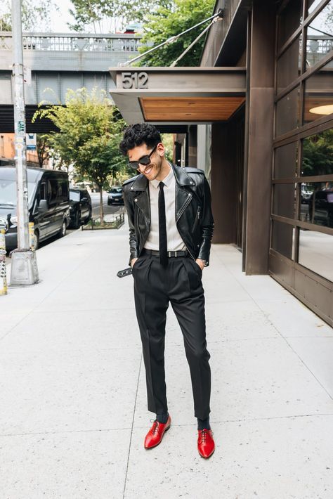 Five Fits With: Dave 1 of Chromeo, aka David Macklovitch Vintage Cartier Watch, Men In Heels, 2016 Menswear, Beastie Boys, Punk Outfits, Fashion Tv, Fancy Outfits, New Album, What I Wore