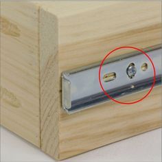 How To Install Drawers In Cabinets, How To Install Drawer Slides, Drawer Slides Installing, Drawer Building, Workshop Drawers, Install Drawer Slides, Installing Drawer Slides, Hand Tools Woodworking, Building Drawers