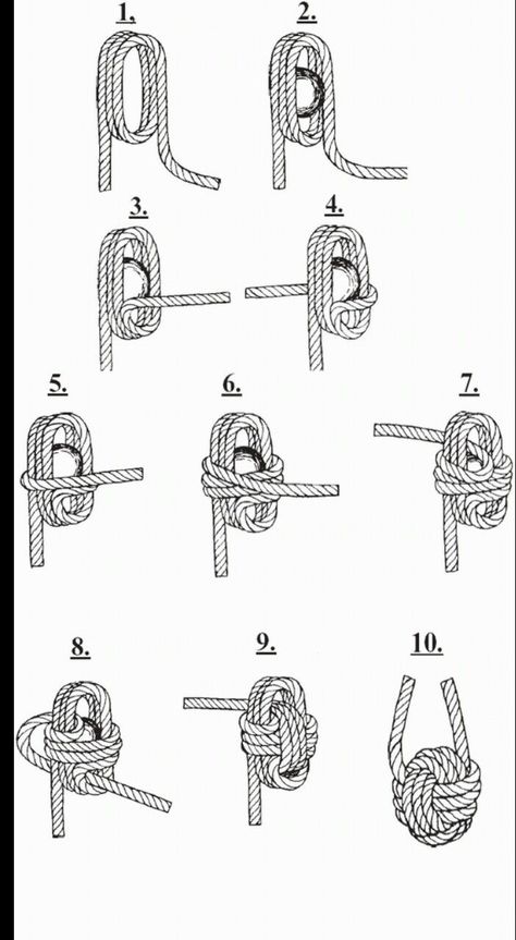 Monkey Knot, Monkey Fist Knot, Simpul Makrame, Pola Macrame, Survival Knots, Knots Guide, Paracord Diy, Paracord Knots, Instruções Origami