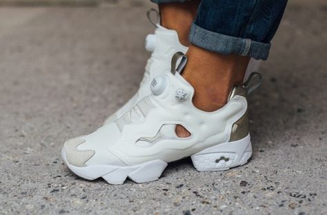 Reebok Insta Pump Fury White Jordan Shoes, Reebok Insta Pump, Instapump Fury, Acne Cream, White Concrete, Reebok Shoes, Chalk White, The Hague, Sweet Sweet