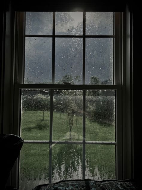 rainy day Gothic Lighthouse, Gloomy House, Gloomy Morning, Gloomy Sunday, Rainy Window, Romanticizing School, Rainy Morning, Blurry Vision, Cottage Aesthetic