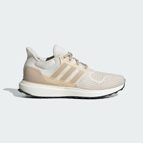 adidas UBounce DNA Shoes - White | Free Shipping with adiClub | adidas US Adidas Walking Shoes Women, Boost Shoes, Walking Shoes Women, Adidas Shop, Women Lifestyle, Flat Sneakers, Shoes White, Athletic Sneakers, Adidas Online