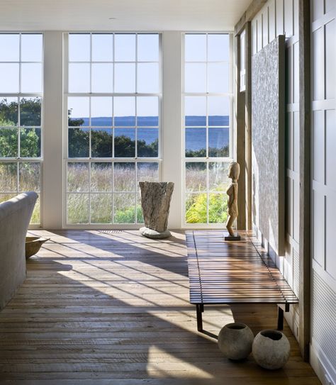 Compound in the Dunes | Ike Kligerman Barkley | Archinect Big Windows, Beach Living, Floor To Ceiling Windows, The Dunes, Local Design, Coastal Living, House Front, Coastal Decor, Summer House