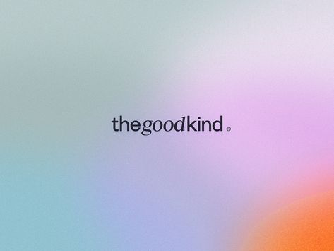 thegoodkind® - Branding for creative marketing consultancy by ░ CHRIS MYERS ░ on Dribbble Gradient Branding, Consulting Branding, Branding Images, Personal Logo Design, Inspiration Board Design, Consulting Logo, Creative Marketing, Learning Design, Marca Personal