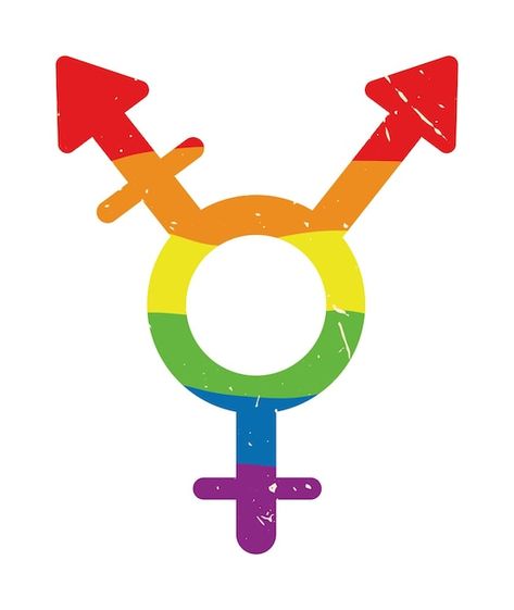 Lgbt gender symbol | Premium Vector #Freepik #vector #queer #lgbt #pride-month #bisexual Symbols Of Unity, Queer Logo, Queer Symbols, Lgbtq Symbols, Gender Symbols, All Gender Restroom, Gender Signs, Architecture Logo, Borders For Paper