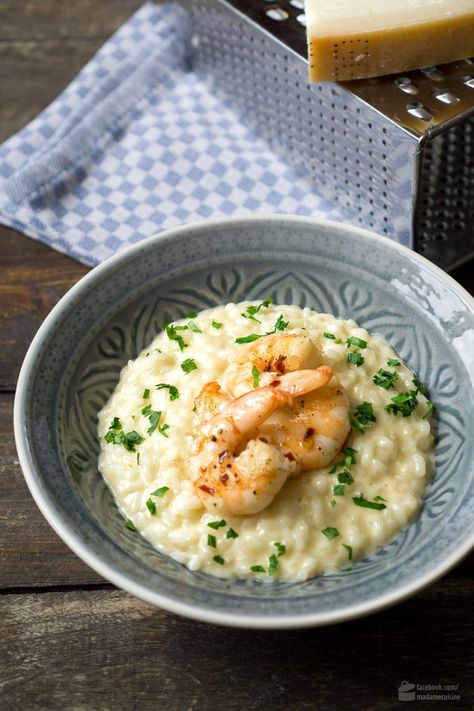 Recipe Risotto, Risotto Parmesan, Mexican Shrimp Recipes, Paleo Food List, Seafood Stew Recipes, Parmesan Risotto, Parmesan Recipe, Delicious Seafood Recipes, Shrimp Recipes Healthy