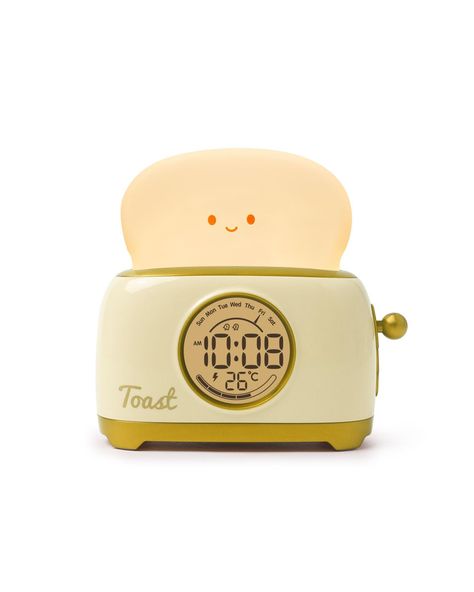 PRICES MAY VARY. 🥪【Healthy Sleep Habits】Whether it's getting up or going to bed, using BANDIANCY kids alarm clock can help your children do it all on their own, and parents can get more rest time. 🥪【3 Alarms and Snooze】The Toast Alarm Clock can set 3 alarms. Both you and your child can set the alarm freely according to your needs without worrying about missing anything important. When the digital alarm clock sounds, press the orange at the top to enter snooze mode and get an extra 5 minutes of Cute Toast, Light Clock, Clock Sound, Birthday Room, Kids Alarm Clock, Birthday Room Decorations, Rest Time, Sleep Habits, Healthy Sleep Habits