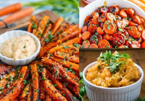 Healthy Carrot Recipes, Recipes With Carrots, Paleo Buffalo Chicken Casserole, Roasted Broccoli And Carrots, Paleo Carrot Cake, Carrots Side Dish, Garlic Roasted Broccoli, Sauteed Carrots, Carrot Recipes