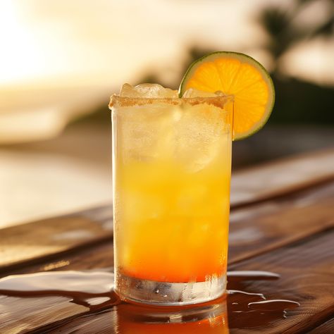 Citrus Rum Cooler Cocktail Recipe - The Citrus Rum Cooler is a delightful blend of tangy and sweet, with the zesty flavors of lime and orange shining through. The light rum provides a smooth base without overpowering the fresh citrus notes, while the triple sec adds a hint of complexity. It's a refreshing, light, and slightly sweet cocktail with a pleasantly sour finish. Citrus Rum Cocktails, Cocktails With Lemon, Drinks Wallpaper, Sweet Cocktail, Lemon Drop Martini, Sweet Cocktails, Rum Cocktails, Light Rum, Rum Cocktail