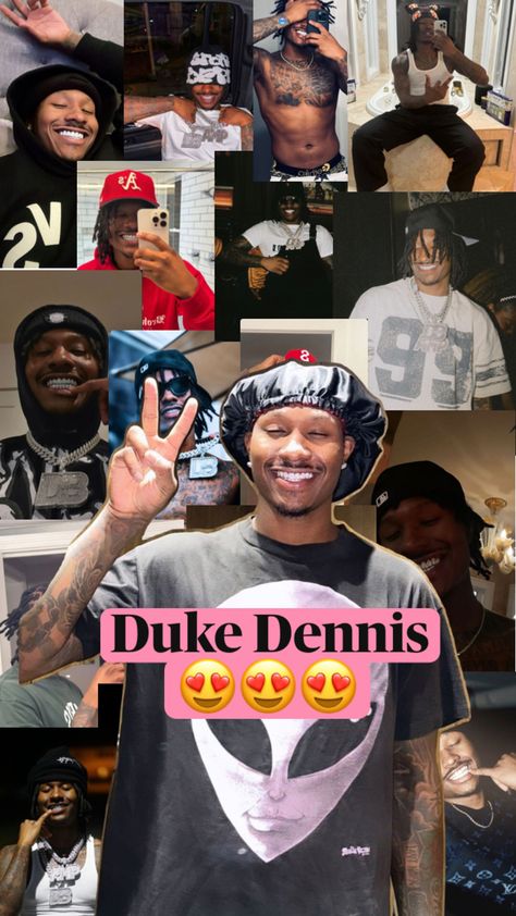 Duke Dennis Hug Example, Duke Dennis Wallpaper, Hip Hop Aesthetic Wallpaper, Fine Rappers, Hip Hop Background, Darrin Jones, Ja Morant Style, Duke Dennis, Funny Celebrity Pics