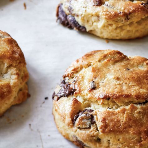 Chocolate Pecan Scones, Pecan Scones Recipe, Pecan Scones, Savoury Biscuits, Ina Garten Recipes, Scones Recipe, Cinnamon Chips, Chocolate Pecan, Scone Recipe