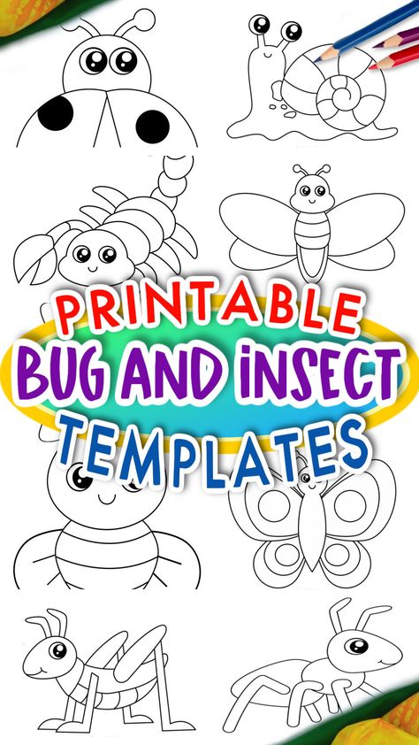 There are lots of insects and bugs in every corner … Printable Insect and Bug Templates Read More » The post Printable Insect and Bug Templates appeared first on Simple Mom Project. Bug Template, Homeschooling Crafts, Spider Template, Picture Template, Ant Crafts, Spring Template, Insect Coloring Pages, Bug Coloring Pages, Pictures Of Insects