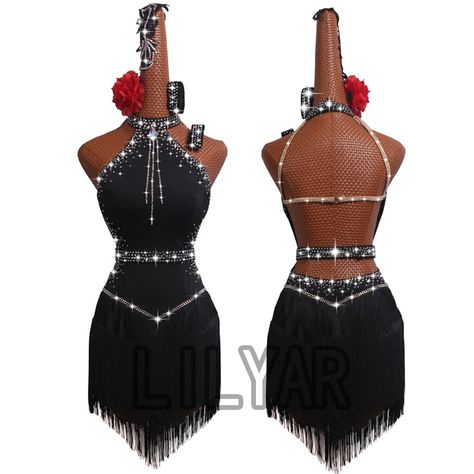 Danza Latina, Latin Dance Costumes, Dress Decoration, Latin Dance Dress, Ballroom Dresses, Competition Dress, Latin Dance Dresses, Latin Dress, Ballroom Dress