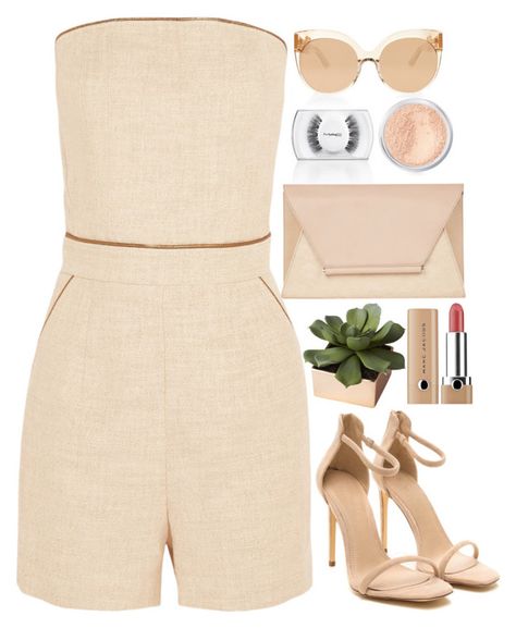 "Sin título #217" by yenifermelend ❤ liked on Polyvore featuring Tamara Mellon, CB2, MAC Cosmetics, Marc Jacobs, Coast, Linda Farrow and Bare Escentuals Heels Outfits Casual, Mode Pastel, Ryan Roche, Manolo Blahnik Heels, Tamara Mellon, Bony Levy, Heels Outfits, White Heels, Linda Farrow