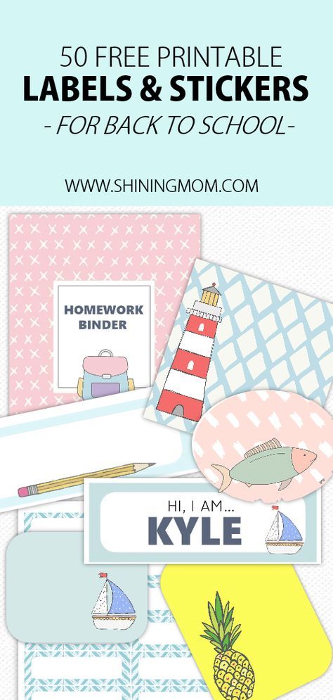 Really all for FREE? Click to download these printable school tags, labels and stickers for back to school! #school #backtoschool #printables #schooltags School Tags Printable, School Labels Printables Free Templates, School Name Labels Printable Free, Printable Name Tags For School, Name Labels For School Printable, Free School Labels, Free School Printables, School Labels Printables, School Stickers Labels