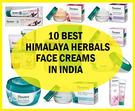 best himalaya herbals face creams and moisturisers in india Herbal Face Cream, Diy Eye Cream, Face Cream For Wrinkles, Cream For Oily Skin, Skincare Secrets, Face Cream Best, At Home Face Mask, Face Creams, Skin Care Face Mask