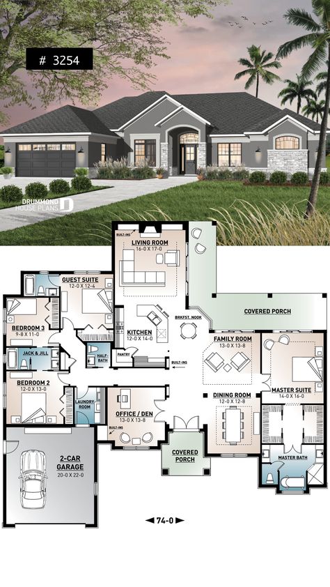 Large Master Suite, Rumah Moden, Home Designs Exterior, Pelan Rumah, 4 Bedroom House Plans, Casas The Sims 4, Sims House Plans, House Layout Plans, Family House Plans