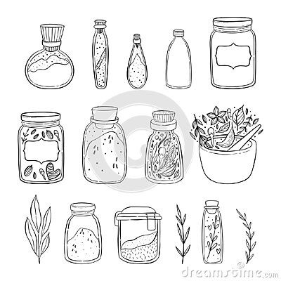 Spices Tattoo, Bad Drawings, Herb Jar, Seasoning And Spice, Doodle Art Drawing, Sugar Jar, Bullet Journal Design Ideas, Painting Inspo, Spices And Herbs