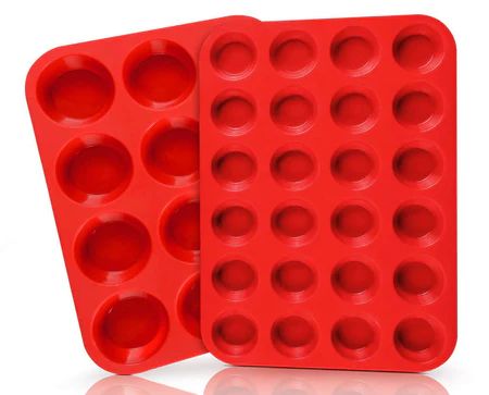 Jello Fruit, Cream Horn Molds, Mini Donuts Maker, Silicone Muffin Pan, Small Cupcakes, Baking Trays, Ice Cream Ice, Candy Making Supplies, Muffin Cupcake