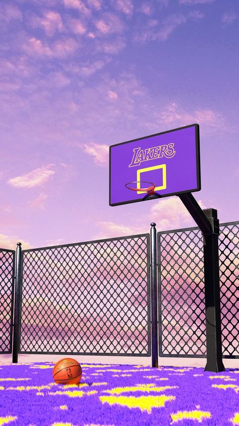 Just a cool basketball court :D Anime Basketball Court Background, Lakers Basketball Court, Cartoon Neighborhood, Basketball Court Wallpaper, Basketball Court Drawing, Basketball Court Aesthetic, Bg Pastel, 3d Phone Wallpaper, Basketball Court Background