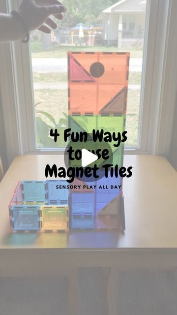 354K views · 8.7K likes | Hannah Sylcox, COTA on Instagram: "💥 Our Fave Magnet Tiles Builds 💥

These are our current favorite ways to use our magnet tiles! We have @picassotiles and we LOVE them. They are the perfect open-ended STEM toy, and they get used daily in our house. 

💥 Marble Run
💥 Coin Drop
💥 Car Ramp 
💥 Spinning Wheel

I hope you try these and have as much fun as we did!
🔗 The magnet tiles are linked in my Amazon Store 🫶🏼

#magnettiles #magnettileplayidea #picassotiles #stemtoys #steamtoys #learningthroughplay #sensoryplayallday" Magnet Tiles, Car Ramp, Magna Tiles, Construction Theme Party, Busy Activities, Boo Thang, Toddler Homeschool, Car Ramps, Tiles Ideas