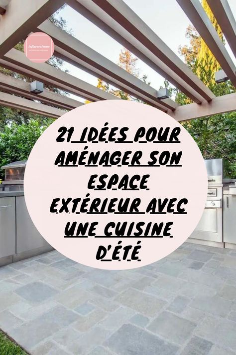 Ajouter un bar à la cuisine extérieure est la tendance qui perdure depuis de nombreuses année : avoir une seconde cuisine extérieure pour plus profiter de son espace extérieur dès avril.

Nous avons quelques conseils pour optimiser votre espace et votre budget en exécutant d’excellentes idées de bars de cuisine en plein air. Bar En Plein Air, Plein Air, Pergola, Bar