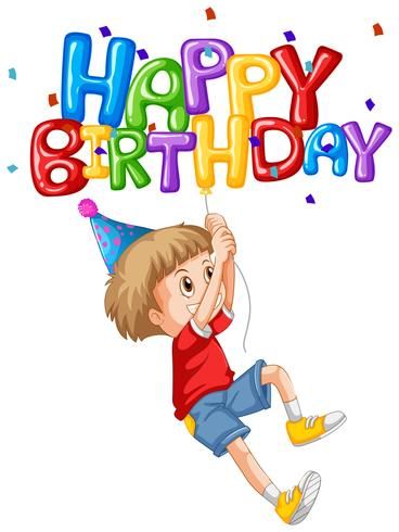 Happy Birthday For Boy, Happy Birthday Kids Boy, Happy Birthday Cartoon Images, Happy Birthday Wishes Boy, Happy Birthday Little Boy, Birthday Wishes Boy, Illustration Birthday, Birthday Wishes For Kids, Happy Birthday Boy