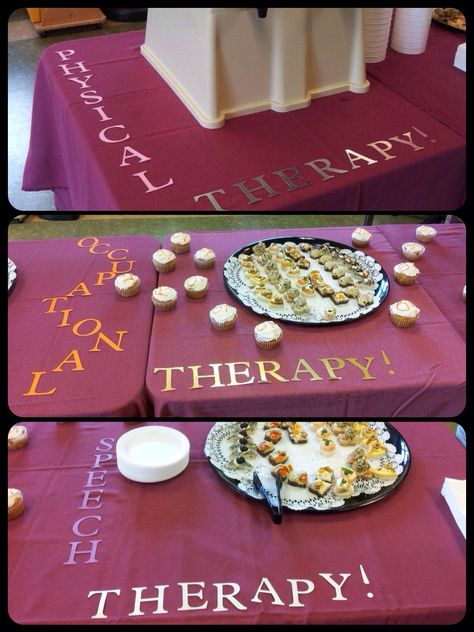 Table decorating tips for National Rehabilitation Awareness Week by #TeamAwesome at McAuley. National Rehabilitation Awareness Week Ideas, Babymoon Photos, Table Decorating, Grad Party, Grad Parties, Decorating Tips, Thank You Gifts, Graduation Party, Austin