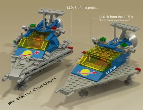 LEGO Ideas - Classic Space Adventures: LL918 Space Transport Lego Classic Space, Space Transport, Lego Space Sets, Space Lego, Lego Machines, Lego Spaceship, Vintage Lego, Awesome Lego, Lego Modular