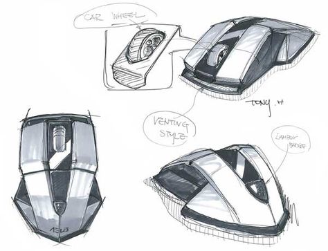 Mouse Sketch Design, Mouse Sketch, Design Sketching, Industrial Design Sketch, Design Sketch, Industrial Design, Concept Design, Sketch, Quick Saves