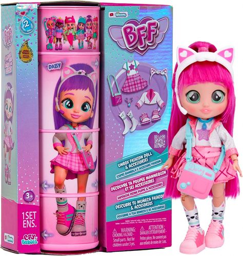 Bff Dolls, Dolls With Long Hair, Cry Babies, Baby Magic, Ramadan Quotes, Kids Gift Guide, Lol Dolls, Funky Nails, Fashion Toys