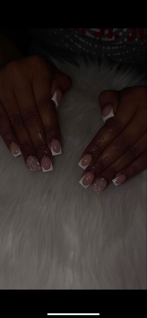 Nails With A K Initial, R Initial Nails, Nails With J Initial, Boyfriend Initials, Short French Nails, K Initial, Short French, Cute Short Nails, French Nails