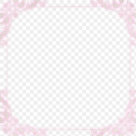 Heart Frame Border Aesthetic, Cute Frame Transparent Png, Kawaii Border Png, Transparent Border Png, Png Borders Frames, Pixel Border, Pink Border Frame, Frame Png Aesthetic, Pink Frame Png