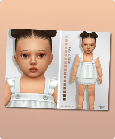 This soft infant skin comes in 18 skintone colors from light to dark. You can find it in the Skin Details category. Base Game and HQ Mod Compatible. Filesize: 28 MB Author: MSQSIMS #skins #sims #sims4cc #hq_mod #gaming #sims4 Sims 4 Toddler Skin Details, Infant Skins Sims 4 Cc, Sims 4 Cc Kids Skin Details, Infant Skin Sims 4, Sims 4 Cc Toddler Skin, Sims 4 Toddler Skin, Sims 4 Infant Skin, Sims 4 Cc Download, Sims 4 Children