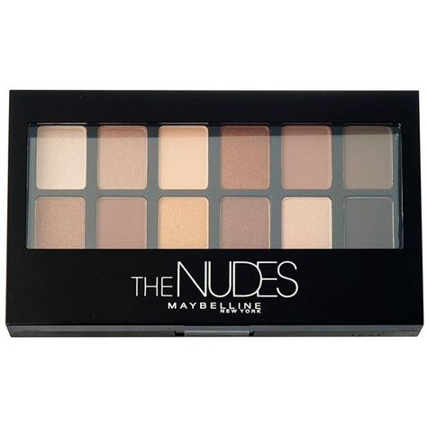 Maybelline New York The Nudes Eye Shadow Palette, 0.34 oz. ($25) ❤ liked on Polyvore featuring beauty products, makeup, eye makeup, eyeshadow, maybelline eye shadow, maybelline eye makeup, palette eyeshadow, maybelline eyeshadow and maybelline Maybelline Eyeshadow Palette, Maybelline Eyeshadow, Eye Makeup Eyeshadow, Private Label Cosmetics, Nude Palette, Maybelline Makeup, Nude Eyeshadow, Makeup Tricks