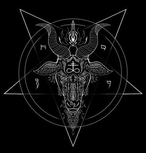 Satanic Tattoos, Devil Mask, Goat Head, Ange Demon, A Goat, Occult Art, Demon Art, Arte Obscura, The Goat