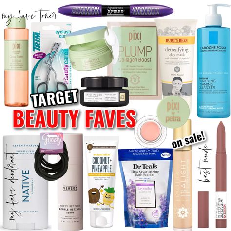 Must Have Target Products, Target Face Products, Walmart Beauty Must Haves, Target Skincare Must Haves, Target Self Care Products, Target Beauty Must Haves, Best Target Finds, Target Skincare, Target Favorites