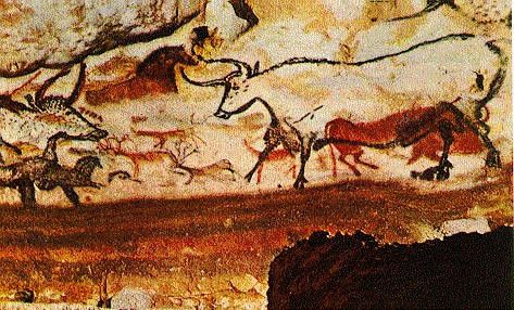 Hall of the Bulls, Lascaux Cave Of Lascaux Paintings, Lascaux Cave Paintings, Prehistoric Cave Paintings, Paleolithic Art, Stone Age Art, Ancient Discoveries, History Tattoos, Prehistoric World, Prehistoric Art